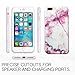 J.west Phone Case Compatiable with iPhone 8 Plus, iPhone 7 Plus, Marble Printed Clear Bumper Slim TPU Soft Rubber Cover Anti-Scratch Thin Back Protective Phone Case Cover for iPhone 7 Plus/8 Plus