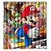 Generic Custom Cute Running Super Mario Printed Waterproof Shower Curtain 66"(w) x 72"(h) Inches