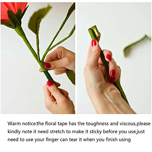 LANMOK Floral Arrangement Kits 5pcs 26# Floral Tapes Stem Wrap Flexible Floral Stem Wire With Garden Wire Cutter For Flower Arrangement Stem-wrapping Bouquets Corsages - Thumbnail 3