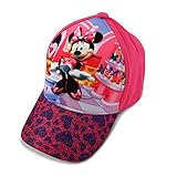 Disney Toddler Girls Minnie Mouse Character 3D Pop Baseball Cap, Pink, Age 2-4