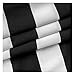 OThread & Co. Women's Long Sleeve Striped T-Shirt (Small, Black&White)