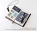 Refillable Handmade Travelers Notebook, Medium Vintage Leather Journal Diary 6.7