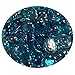 Global Outdoors 10-Pound Reflective Aqua Blue 1/2
