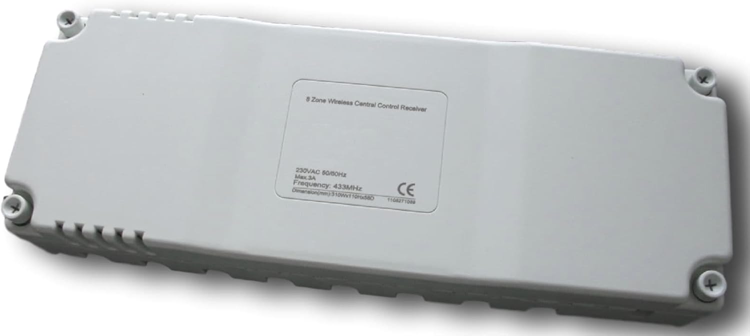 SM-PC®, Digital Wireless 8fach Empfänger Regelklemmleiste für Funk Thermostat #790