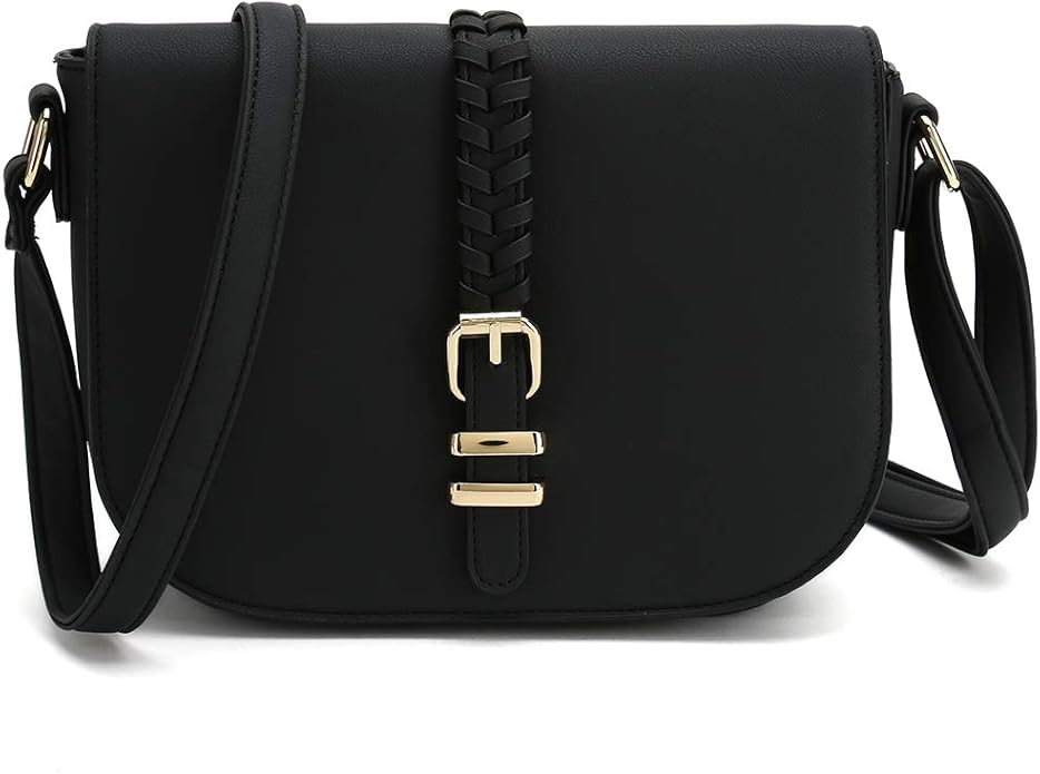 small black designer purse