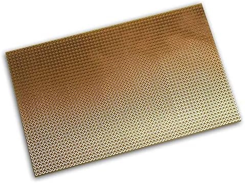 Strip Board Printed Circuit PCB Vero Prototyping Track 1 Sided PCB, 3.94 x 6.30 in (100 x 160 mm)