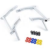 M Maintenanse Saddle Bag Guards for Harley Touring Street Glide Road Glide Road King Electra/Ultra (2009-2025) (Chrome)