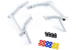 M Maintenanse Saddle Bag Guards for Harley Touring Street Glide Road Glide Road King Electra/Ultra (2009-2025) (Chrome)