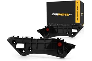 KARPARTS360 For Toyota RAV4 2013 2014 2015 Bumper Cover Retainer Driver and Passenger Side | Pair | Front | Plastic | Replacement For TO1032116, TO1033116 | 525360R030, 615343615271, 525350R030, 615343615158