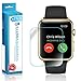 ILLUMI AquaShield Screen Protector Compatible with Apple Watch 38mm (Series 1,Series 2)(6-Pack) No-Bubble High Definition Clear Flexible TPU Film
