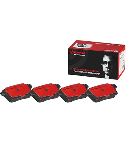 Amazon.com: Brembo P49041N Premium Ceramic Rear Disc Brake Pad Set