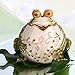 YU FENG Large Handpainted Trinket Box Hinged Frog Figurine for Wedding Jewelry Ring Holder,Cute Animal Figurine Collectible Table Centerpiece Christmas Gift for Girl (green frog)