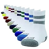Enerwear 10P Pack Unisex Kids Cotton Cushion Socks