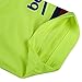 CRONMSI 2018-2019 Away Messi #10 Barcelona Kids Youth Soccer Jersey & Shorts & Socks Green