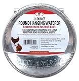 LITTLE GIANT 167451 Hanging Waterer, 1Pint Natural