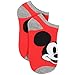 Disney Mickey Mouse 6 pack Socks (9-11 (Shoe: 4-10), Classic Mickey White/Red)
