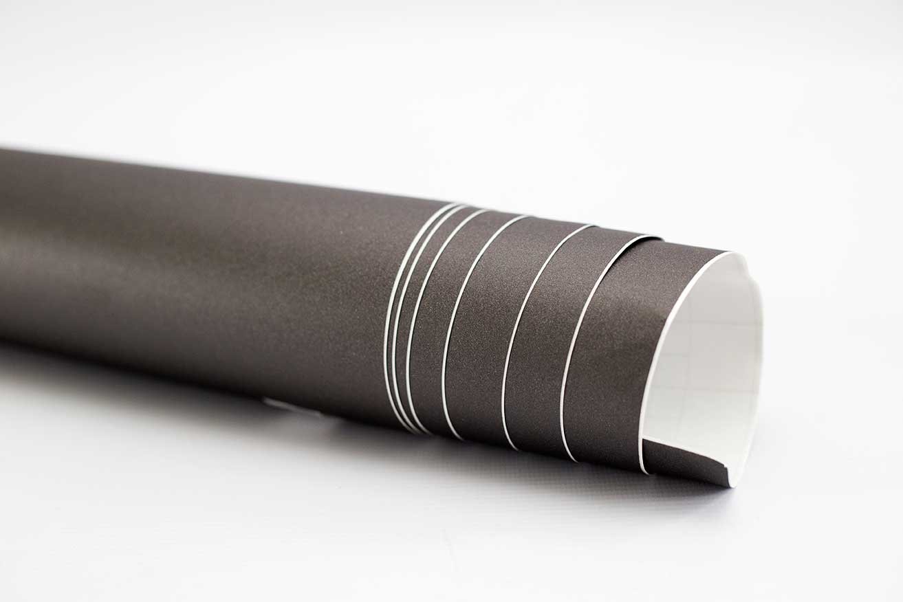 Diversity Wrap Textured Matt Finish Car Wrapping Vinyl 50cm x1.52m (19" x59") (Grey)