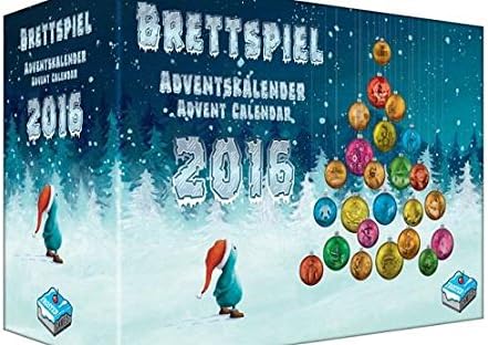 Frosted Games Brettspiel Adventskalender 2016 (Advent Calendar)
