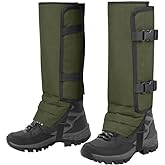 MDSTOP Snake Gaiters Leg Guards, Waterproof Snake Guards, Adjustable Snake Bite Protection for Lower Legs, Snake Chaps for Men &amp; Women, Snake Proof Gaiters for Hunting,Outdoor and Farm Working