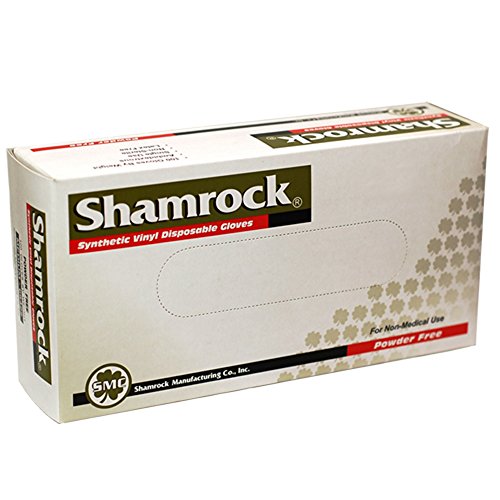 Shamrock 66422-M-bx Cooking,  Work, Vinyl, No Powder, Econo, Cheap, Medium, Clear