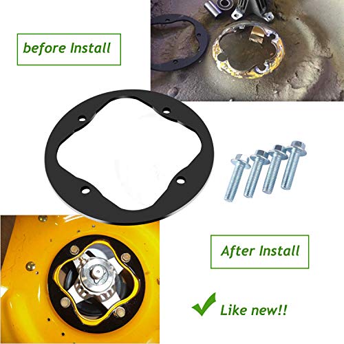 Deck Spindle Reinforcement Repair Rings with Bolts for Cub Cadet Mower