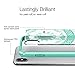 iPhone Xs Case, iPhone X Case, SmartLegend [Totem Series] Shock Absorption Full Body Rugged Bumper Clear with Mandala Floral Design Hybrid Protective Case for iPhone Xs/iPhone X 5.8 Inch - Mint