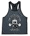 Goku Dragon Ball Z Men's Stringer Tank Top B 2 Tone Dark Grey/Black Medium