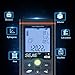 ESYWEN Laser Measure 131ft M/In/Ft Digital Laser Distance Meter with Bubble Level, Backlit LCD and Pythagorean Mode, Measure Distance, Area and Volume