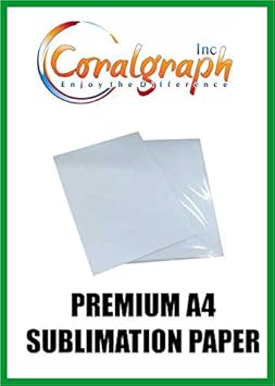 PREMIUM A4 Papel de sublimación 128 GSM: Amazon.es: Oficina y papelería