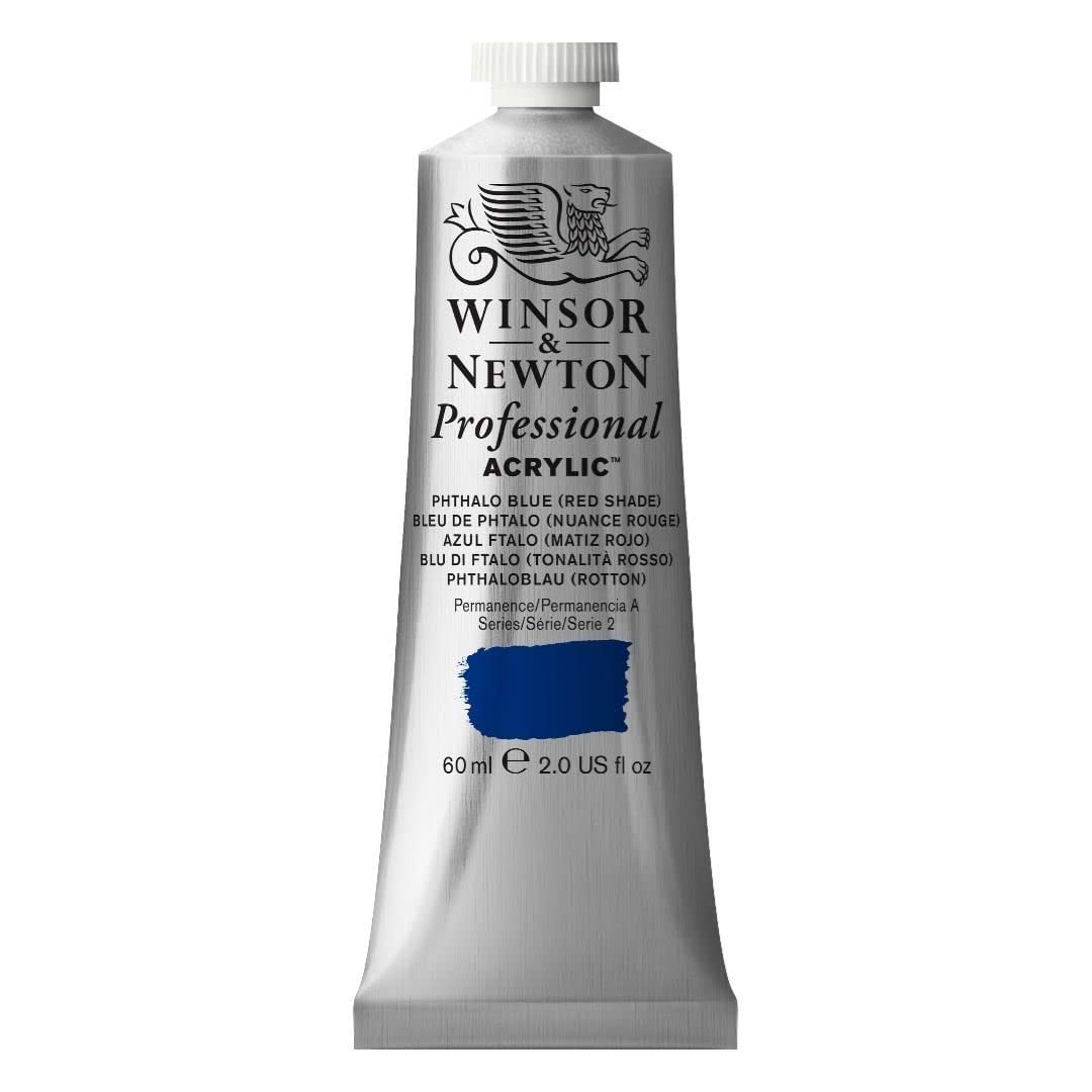 Winsor & Newton 60 ml Professional Acrylic Colour - Phthalo Blue Red Shade — image 1