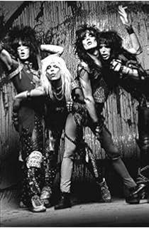 Motley Crue An American Rock Band Nikki Sixx Tommy Lee Vince Neil Mick Mars 12 X 18 Inch Poster Amazon Ca Home Kitchen