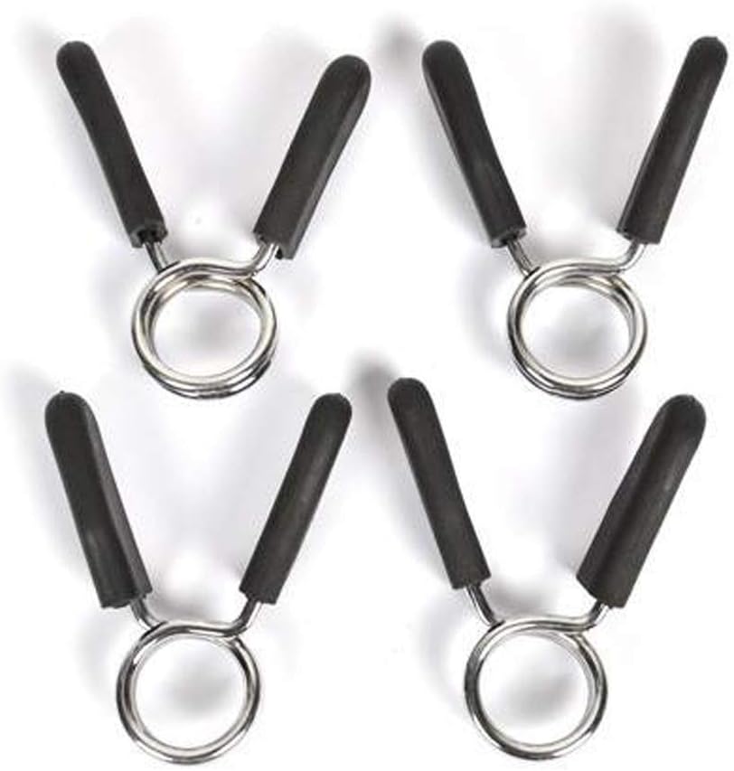 Mokia Barbell Spring Clip Collars 1 Pair Exercise