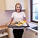 Zhuoyue Bamboo Bed Tray Table - Lap Tray Table for Breakfast in Bed, Dinner Serving Food Eating Tray