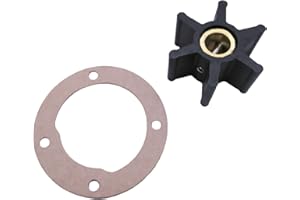 SOUTHMARINE Water Pump Impeller for Jabsco 22405-0001-P / for Johnson 09-808B 09-808B-1 09-45589 / for Volvo Penta 3586496 875583-7 833995 21951342 / for Westerbeke 032620 / for Sierra 18-3076 / for CEF 500121