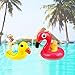 Libay Inflatable Drink Holders, 14 Packs Drink Floats Inflatable Cup Coasters with Mini Air Pump for Pool Party and Kids Bath Toys