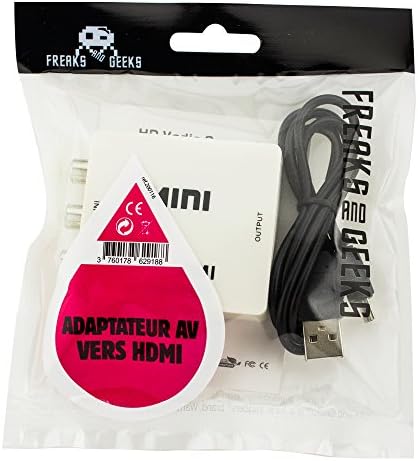 AV to HDMI Mini Converter for SNES, Megadrive, Gamecube, Wii (Nintendo Wii)