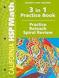 Harcourt School Publishers Math California: Practice/Reteach Workbook Student Edition Grade 2