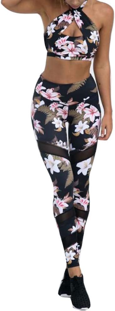 Women Training Clothing Yoga Suit Gym Running Set Fitness Sport Wear Bra Sports Pants Leggings Jogging Workout Outfits Sport Clothing Sets S - L