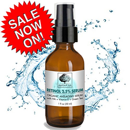 Retinol 2.5% serum - best topical formula with hyaluron…