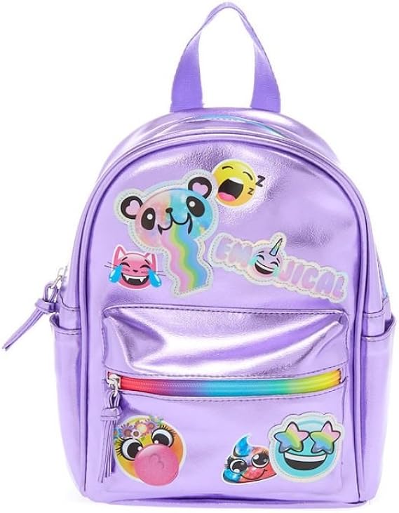 purple mini backpack