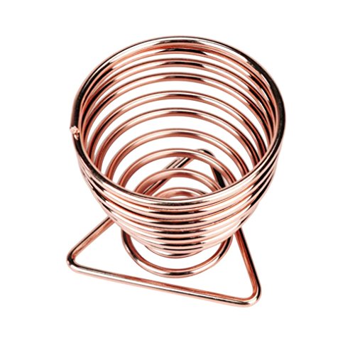 OVERMAL Makeup Beauty Stencil Powder Puff Sponge Display Stand Drying Holder Rack (Rose Gold) - Thumbnail 2
