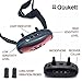 QOUKETT Bark Collar, No Barking Control Device Humane Dog Training Collar For Small Medium to Large Dogs Anti Bark Pain Free No Bark Shock Vibration & Sound | For Trainers & Pet Owners | FREE LED Tag