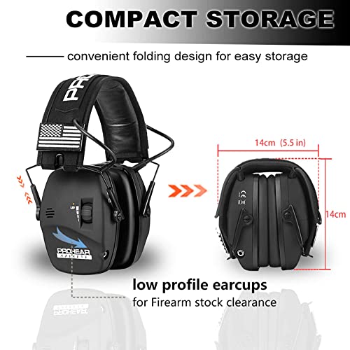 PROHEAR Digital Electronic Shooting Ear Protection Sound Amplification