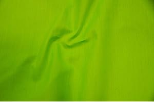SEDONA DESIGNZ, INC. 60" Wide Premium Cotton Blend Broadcloth Fabric by The Yard (Lime Green)