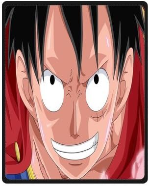 Scottshop Custom High Quality Fleece Blankets 40" x 50" Inch, Design One Piece Luffy Blanket Fashion Warm Cozy Soft Sofa Bed Blanket Throws Blanket