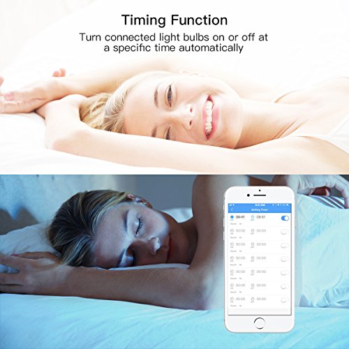Homekit Light Bulb, Koogeek Smart Bulb Color Changing Dimmable WiFi