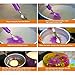 Joinor Set of 11 3D Gelatin Jelly Art Tools Stainless Steel Pastry Nozzles For Jelly Cake Pudding Decor