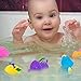 Bathtub Toys Dinosaur Water Baby Bath Toys for Toddler Days Gift - Kids Fun Squirt Toys Floating Bathroom Toys Organizer Set 6PCS