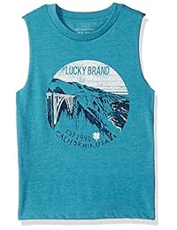 Lucky Brand playera de manga corta para niño