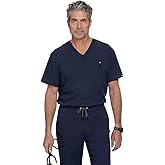 KOI Next Gen On Call Men's 1-Pocket Tuck-in Scrub Top